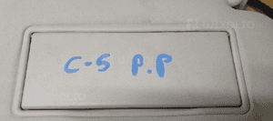 Słonecznik osłona przeciwsłoneczna prawa Citroen C5 III 6
