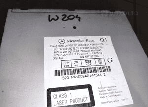 MERCEDES W204 C-KLASA RADIO CD PANEL RADIOODTWARZACZ STAN BDB 10