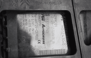 Radar zbliżeniowy czujnik  PEUGEOT 308 II T9 2013-2021  9807243080 3