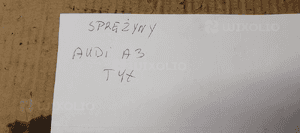 Sprężyny sprężyna tył tylne 2SZT Audi A3 5