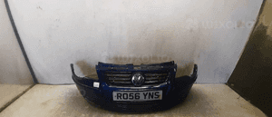 Zderzak przód przedni do volkswagen vw polo 9N3 lift fl LD5Q granat granatowa 1