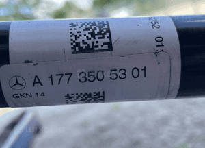 MERCEDES A 45s CLA45s GLA 247 most tylny dyferencjał połos a177 a118 6