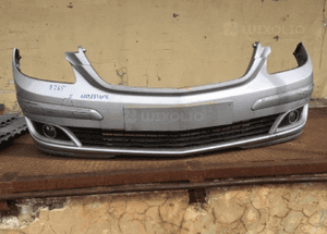 MERCEDES B 245 zderzak przód chrom halogen kratka lift 1