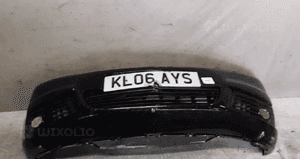 Zderzak przód przedni do opel zafira b halogeny Z20R czarny  uszkodzony !!! 1