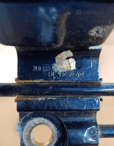 Zawias prawy tył dolny VW Touareg 7L0833412 4