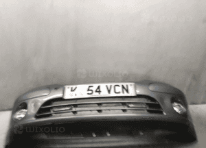 Zderzak przód przedni do citroen C3 lift fl i szary halogeny posiada wgniecenie 1