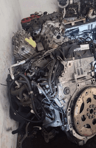 Bmw F10 F30 F15 F16 2014R N47D20D silnik kompletny 4