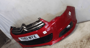 Zderzak przód przedni citreon C4 GEN2 2 ii B7 halogeny lkr wisniowy 3