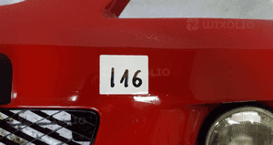 Zderzak przód przedni do mazda 323 czerwony A3E halogeny 2