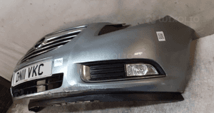 Zderzak przód przedni do opel insignia a 1 i Z179 szary halogeny   do malowania !!! 3