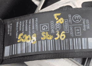 PAS BEZPIECZENSTWA LEWY PRZÓD  PEUGEOT 5008 96820368XX 4