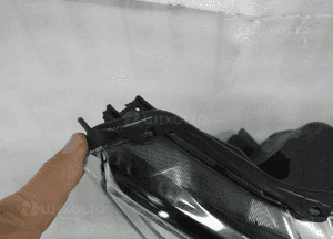 Nissan qashqai ii lift full led lampa przednia prawa 7