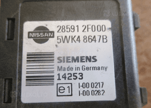 MODUŁ STEROWNIK IMMOBILIZERA NISSAN 28591 2F000 3