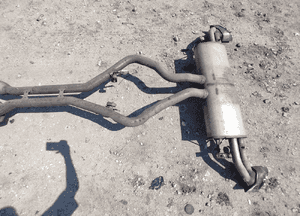 Bmw X6 E71 4.4 V8 N63 rura wydechowa tłumik końcowy środkowy wydech 7577840 6