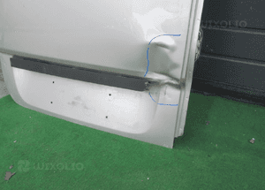 Drzwi tylne tył lewe vw crafter mercedes sprinter W906 lift 2006- 6