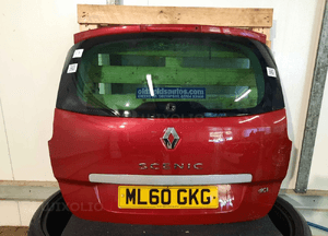 Klapa tył tylna bagażnika do renault grand scenic iii 3 tennj bordo bordowa 1