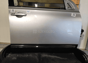 Drzwi przód przednie prawe nissan qashqai J10 KY0 srebrne 5