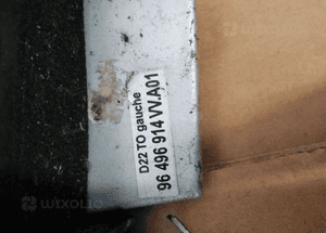 Relingi dachowe peugeot 407 SW kombi srebrne 5