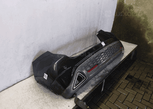 Zderzak tył tylny do honda civic viii 8 ufo pdc czujniki B92P czarny 3