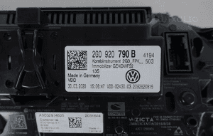 Licznik virtual zegary lcd vw polo taigo 2G0 5