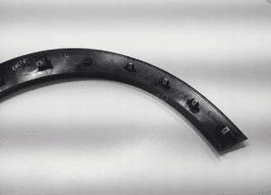 Listwa błotnika lewy przód renault C4 cactus 9801554780 2017-2020 lift 8