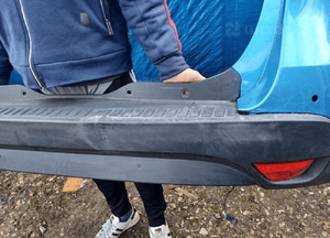 Zderzak tylny tył renault scenic iii lift 5