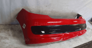 Zderzak tył tylny do peugeot 207 kod kolor kkn czerwony 4