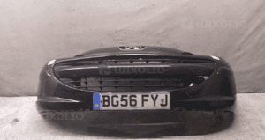 @ ZDERZAK PRZÓD PRZEDNI DO PEUGEOT 207 KOD LAKIERU EXL EXLD CZARNY 1