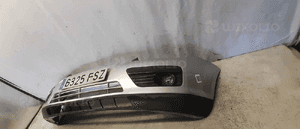 / ZDERZAK PRZÓD PRZEDNI FORD FOCUS MK.2 2 II 03 SREBRNY HALOGENY 3