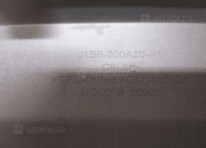 Listwa progowa próg prawy ford fiesat MK8 active J1BB-200A20-A1 3