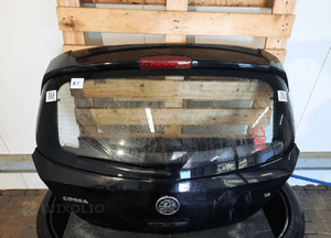 Klapa tył tylna bagażnika do opel corsa d 5D 5 drzwi Z20R czarna czarny posiada wgniecenie 6
