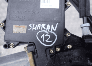 VW SHARAN 7M MECHANIZM SZYBY TYŁ PRAWY 7M3839402 RADOM 2