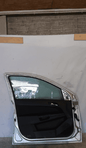 Drzwi przód przednie lewe do opel astra h 3 iii 5D 5 drzwi Z157 srebrne 4