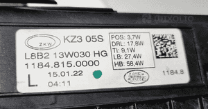 Reflektor prawy lewy full led land rover defender ii europa 10