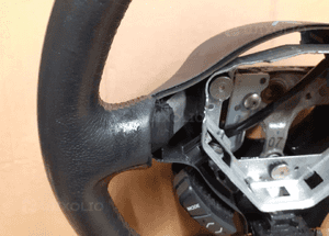 #KIEROWNICA TOYOTA YARIS I 1 LIFT MULTI MULTIFUNKCJA SUPER STAN OBSZYTA SKÓRĄ CZERWONA NIĆ (lok.193) 2