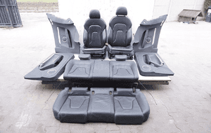 FOTELE SIEDZENIA SKÓRA EL GRZANE AUDI A5 8T COUPE 1