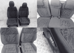 FOTELE SIEDZENIA KOMPLET PRZÓD TYŁ PEUGEOT 3008 I RADOM 1