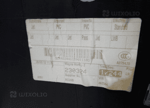 JAGUAR XJ X351 BOCZEK TAPICERKA LEWY TYŁ LONG 10