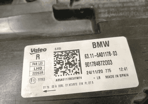 Lampa prawa prawy full led bmw X1 F48 lift lci 18- 4