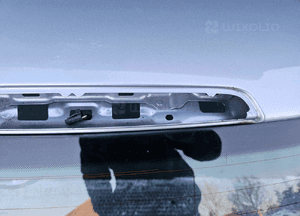 Klapa Bagaznika Szyba Srebrna Szara Audi A3 8P Sportback 5 D Drzwi 8