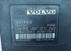 Volvo C30 S40 V50 pompa sterownik ABS 31274908 4