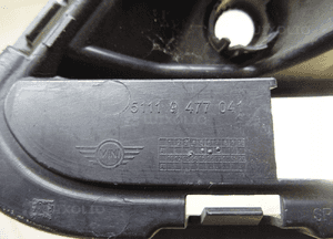 Kratka środkowa zderzaka przedniego mini F60 9477041 6