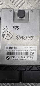 Bmw X3 F25 komputer sterownik silnika 8518477 6