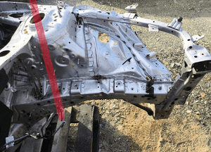 Opel insignia b ćwiartka przednia lewa lewy przód podłużnica fartuch 2