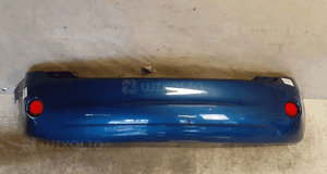 Zderzak tył tylny do ford fiesta MK6 vi lift fl hb C6 niebieski 1