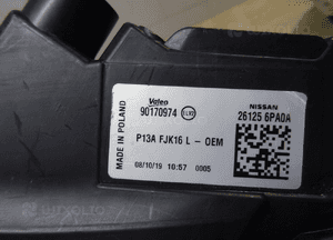 NISSAN JUKE F16 lamap lewa reflektory LED DRL 6