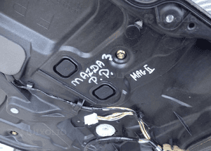 MECHANIZM SZYBY DRZWI PRAWY PRZÓD MAZDA 3 RADOM 2