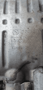 Tłumik środkowy końcowy wydech rura BMW E90 3.0D 7793237 7796011 10