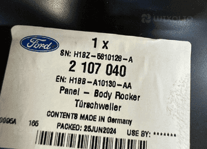 Prog slupek prawy rama ford fiesta MK8 viii H1BB-A10130-AA 2017- nowka 4