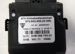 PORSCHE PANAMERA 970 PANEL STEROWANIA FOTELAMI TYŁ 7